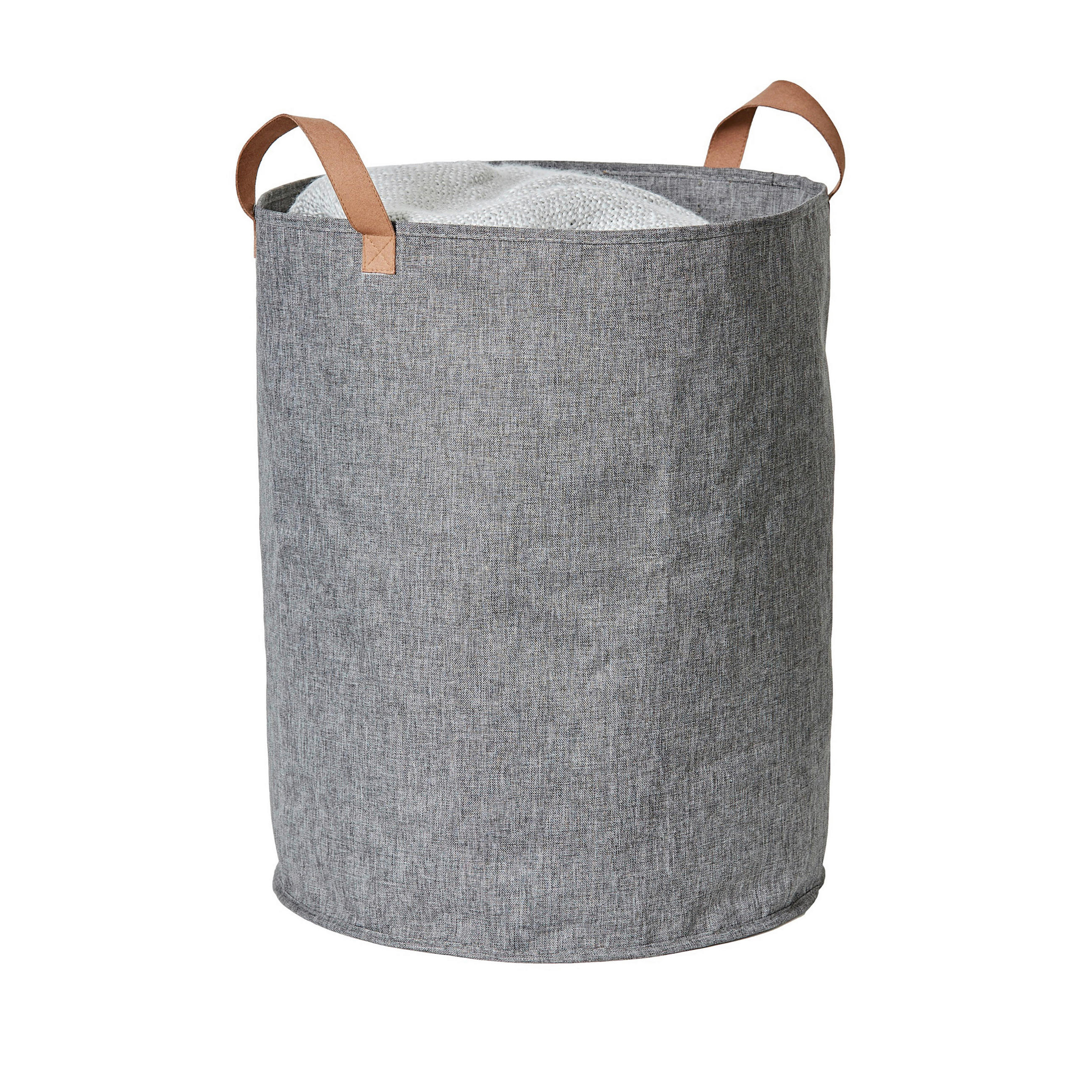 WÄSCHEKORB - Grau, Basics, Textil (40/40/45cm) - Store It