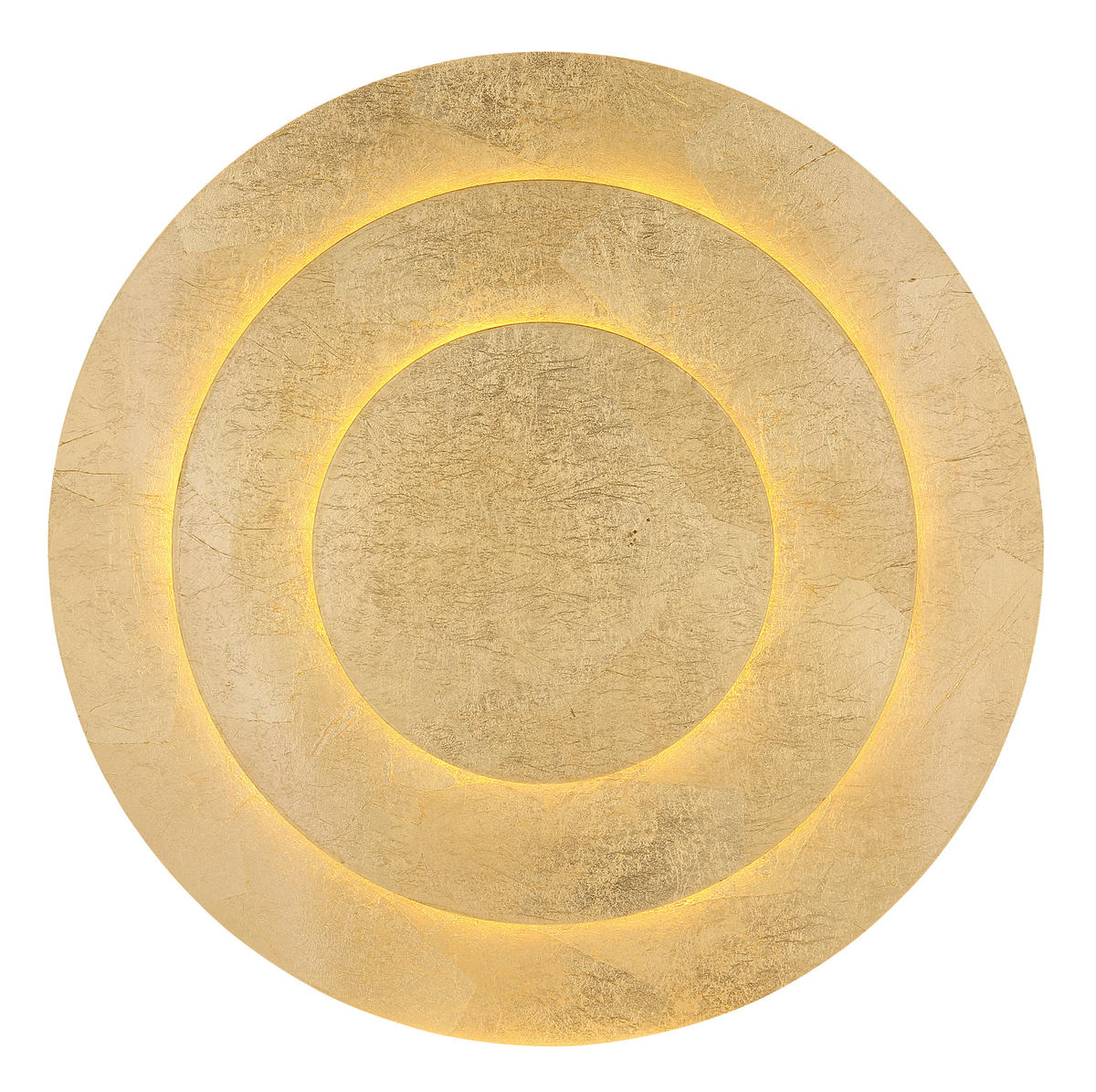 LED-DECKENLEUCHTE 35/4,7 cm   - Goldfarben, Design, Metall (35/4,7cm) - Globo