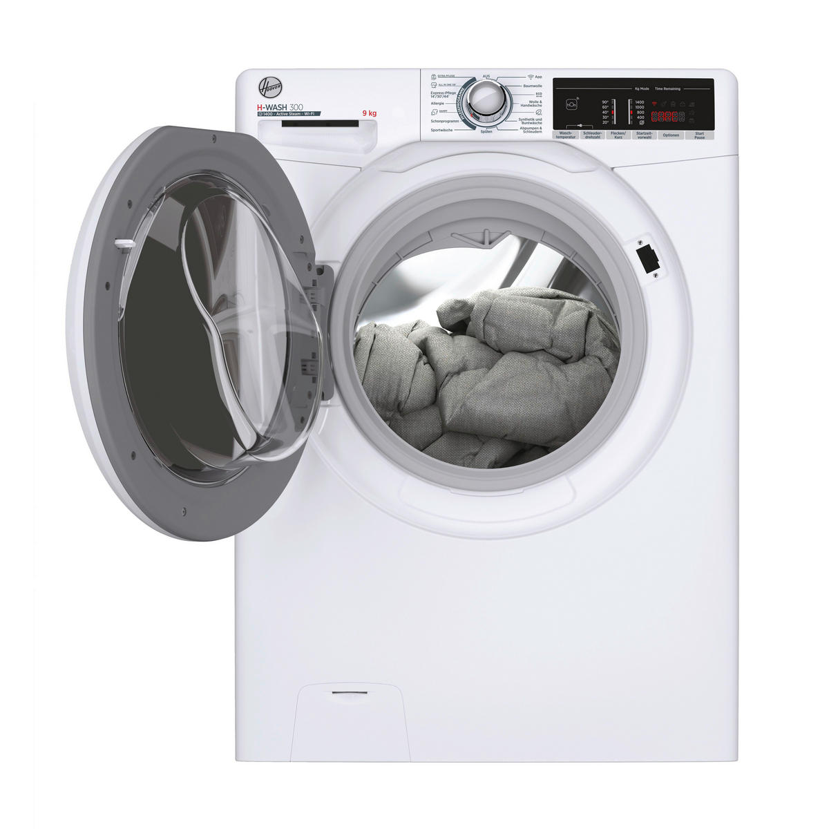WASCHMASCHINE H3WOSQ495TA4-84   - Basics, Glas/Kunststoff (60/85/53,00cm) - Hoover