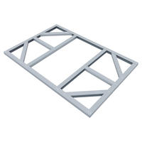FUNDAMENT - Silberfarben, Basics, Metall (171/2/113cm)