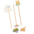 KINDERSPIELSET Reinigungswagen  - Multicolor/Naturfarben, Basics, Holz/Holzwerkstoff - My Baby Lou