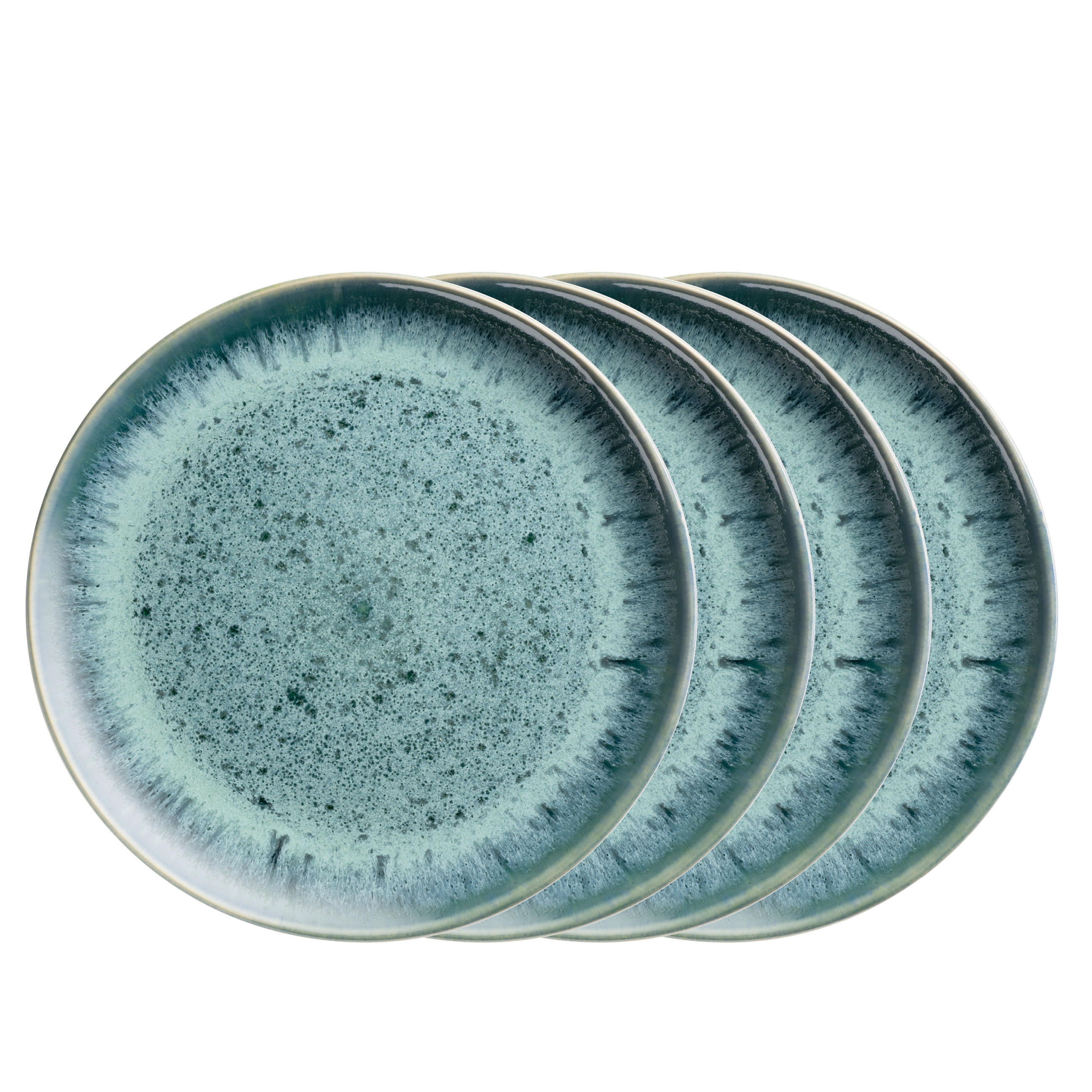 SPEISETELLERSET Blau 29/2,5 cm CARELLIA  - Blau, Basics, Keramik (29/2,5cm) - Mäser