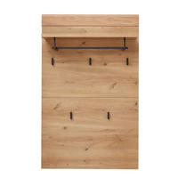 GARDEROBENPANEEL  in 75/120/30 cm  - Eschefarben/Eiche Artisan, Design, Holz/Holzwerkstoff (75/120/30cm) - Livetastic