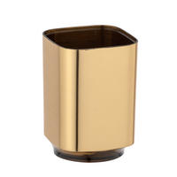 FOGKEFETARTÓ POHÁR műanyag  - aranyszínű, Basics, műanyag (7/10/7cm) - Wenko