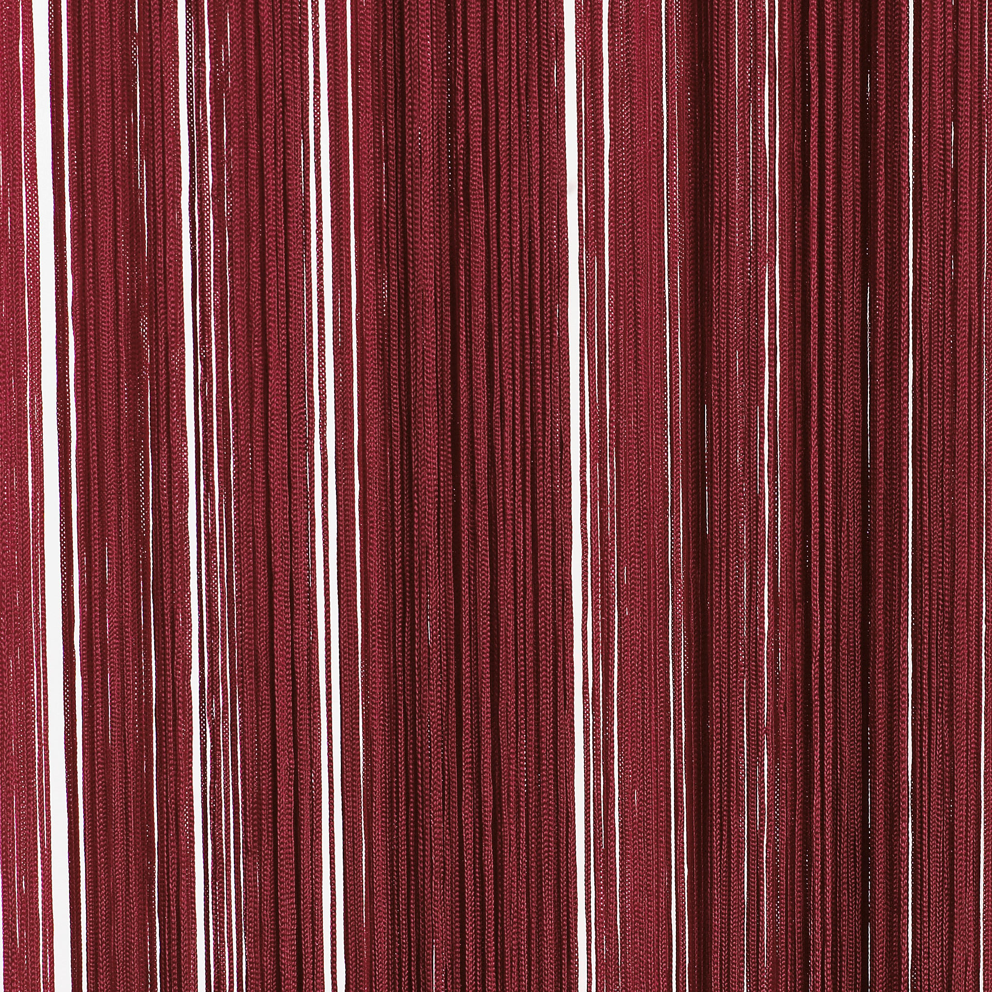 NITASTA ZAVESA UNI, RDEČA  prosojno   90/245 cm  - rdeča, Konvencionalno, tekstil (90/245cm) - Boxxx