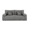 SCHLAFSOFA  in Grau  - Schwarz/Grau, Design, Kunststoff/Textil (240/93/108cm) - MID.YOU