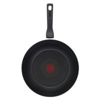 WOKPFANNE HARD TITANIUM PRO 28 cm  - Schwarz, Basics, Metall (28cm) - Tefal
