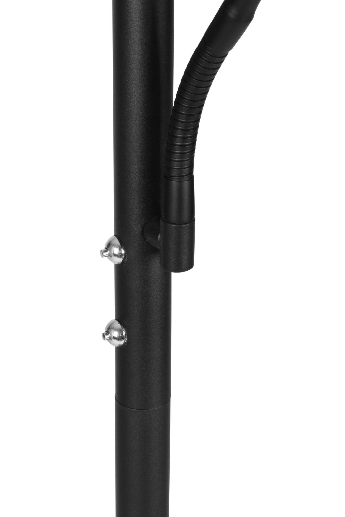 LED-DECKENFLUTER 28/180 cm    - Schwarz/Weiß, Design, Kunststoff/Metall (28/180cm) - Novel