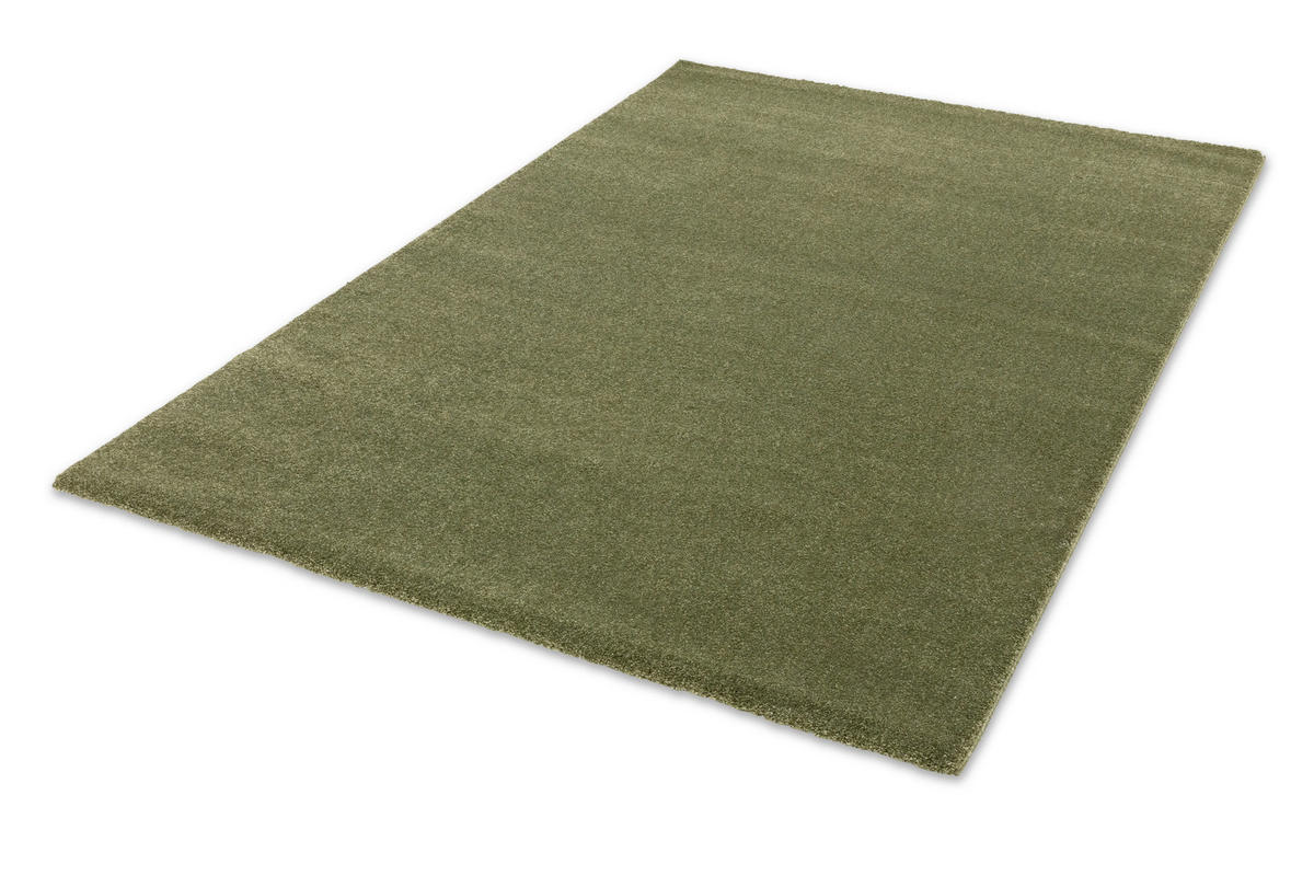 WEBTEPPICH 80/150 cm Pure Grün rechteckig  - Grün, Basics, Textil (80/150cm) - Schöner Wohnen