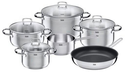 SET ŠERPI 6 delova  - Osnovno, metal (8.6kg) - Silit