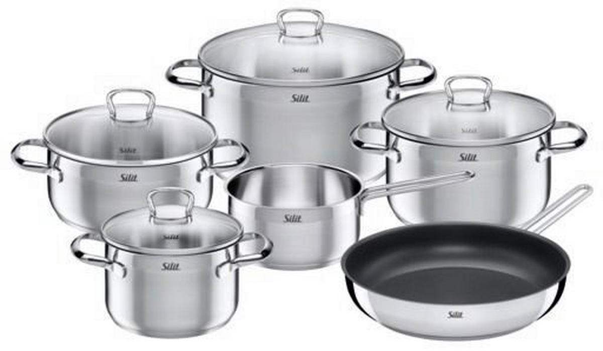 SET ŠERPI 6 delova  - Osnovno, metal (8.6kg) - Silit