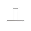 LED-PENDELLEUCHTE Smart 115/5/140 cm   - Schwarz, Design, Metall (115/5/140cm) - BOPP