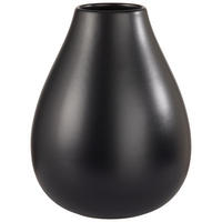 VASE 24 cm  - Schwarz, Basics, Keramik (18,5/24cm)