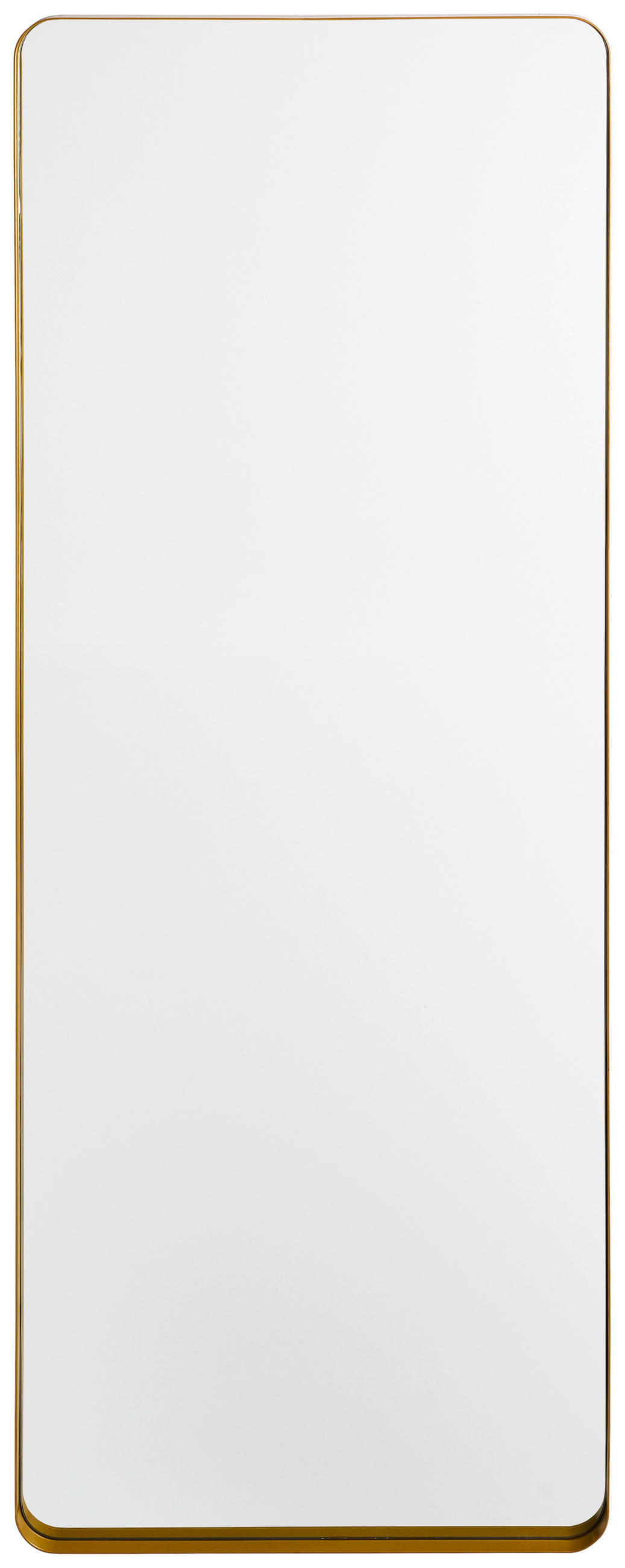 WANDSPIEGEL 60/160/3,5 cm    in rechteckig  - Goldfarben, Trend, Glas/Metall (60/160/3,5cm) - Xora