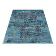 VINTAGE-TEPPICH 120/180 cm Blau  - Blau, Design, Textil (120/180cm) - Dieter Knoll