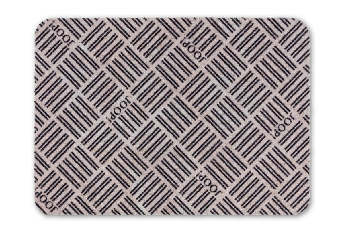 FUSSMATTE - Naturfarben, Design, Kunststoff (67/110cm) - Joop!