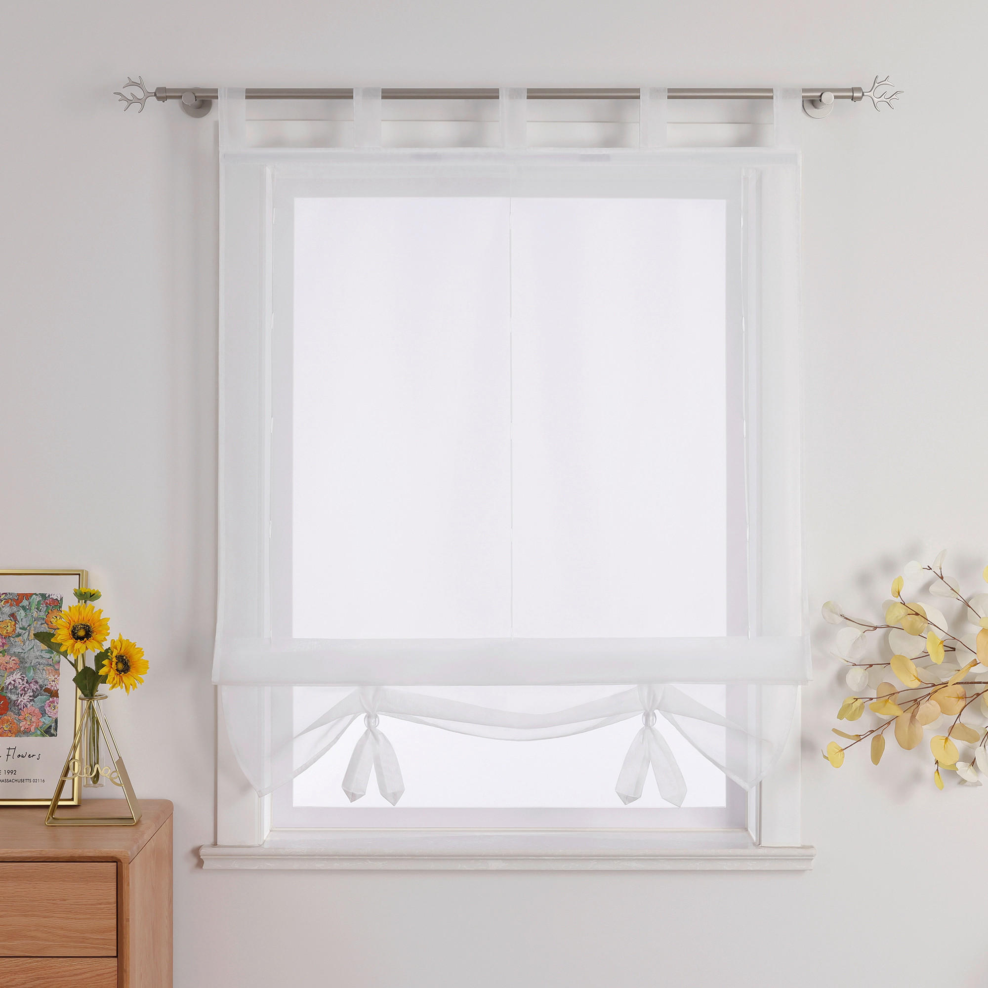 FALTROLLO  transparent  120/155 cm   - Weiß, Basics, Textil (120/155cm) - Joyswahl