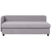LIEGE in Flachgewebe Grau  - Wengefarben/Grau, Konventionell, Holz/Textil (206/80/94cm) - Joka