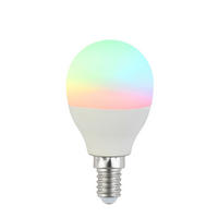 LED OKOS IZZÓ,   4,9 W E14  - fehér, Basics, műanyag/fém (4,8/8cm) - Boxxx