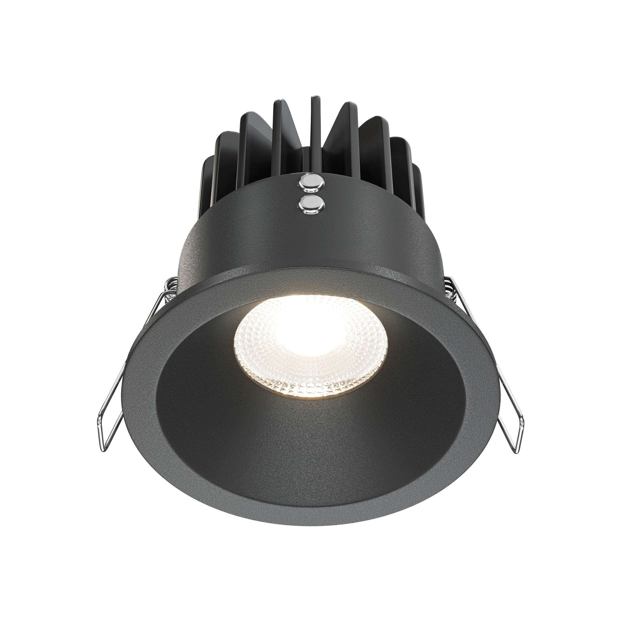 LED-SPOT Downlight 8,5/8,5 cm   - Schwarz, Trend, Metall (8,5/8,5cm) - MAYTONI