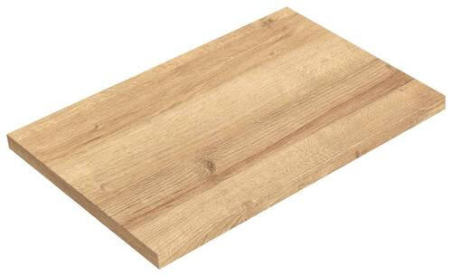 OBERPLATTE  Holzwerkstoff  Eichefarben  - Eichefarben, MODERN, Holzwerkstoff (45,4/33/2,2cm) - Pelipal