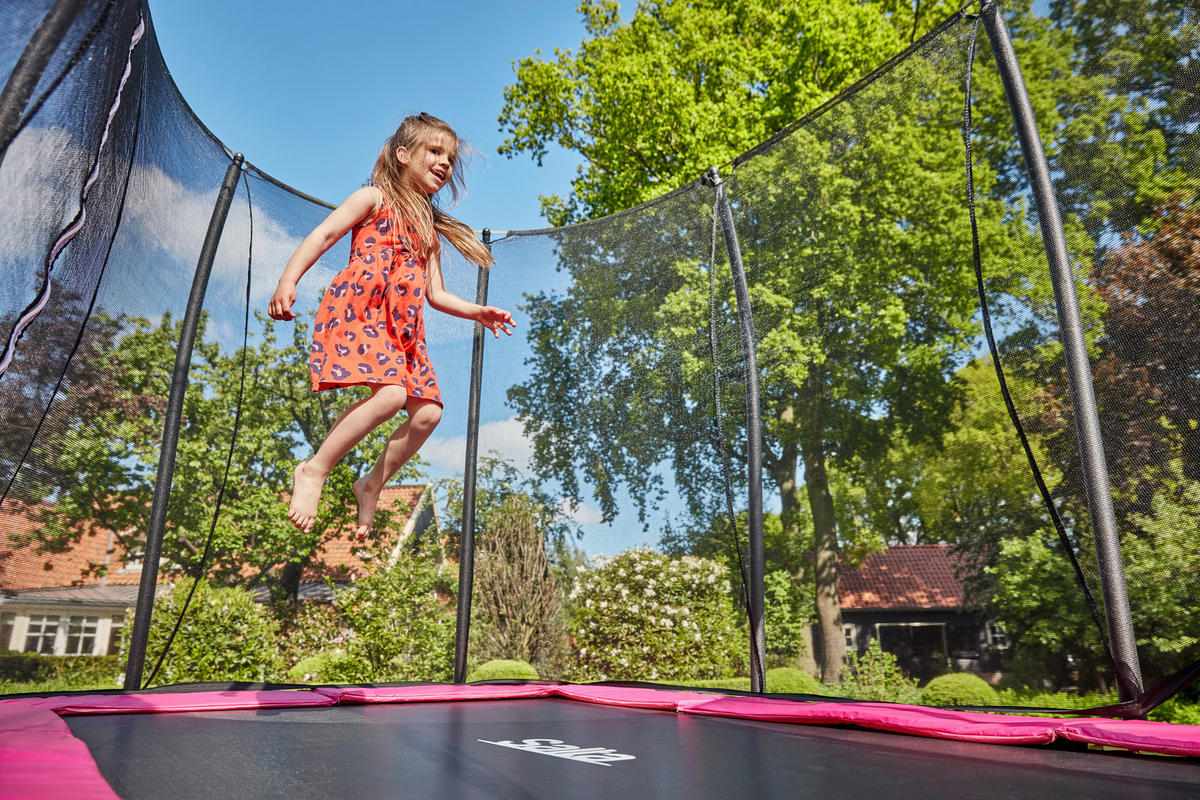 TRAMPOLIN SALTA COMFORT 5091P  - Pink, Basics, Metall (153/214cm)