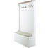 GARDEROBE - Braun/Weiß, LIFESTYLE, Holz (95/180/35cm) - Carryhome GARDEROBE - Braun/Weiß, LIFESTYLE, Holz (95/180/35cm) - Carryhome