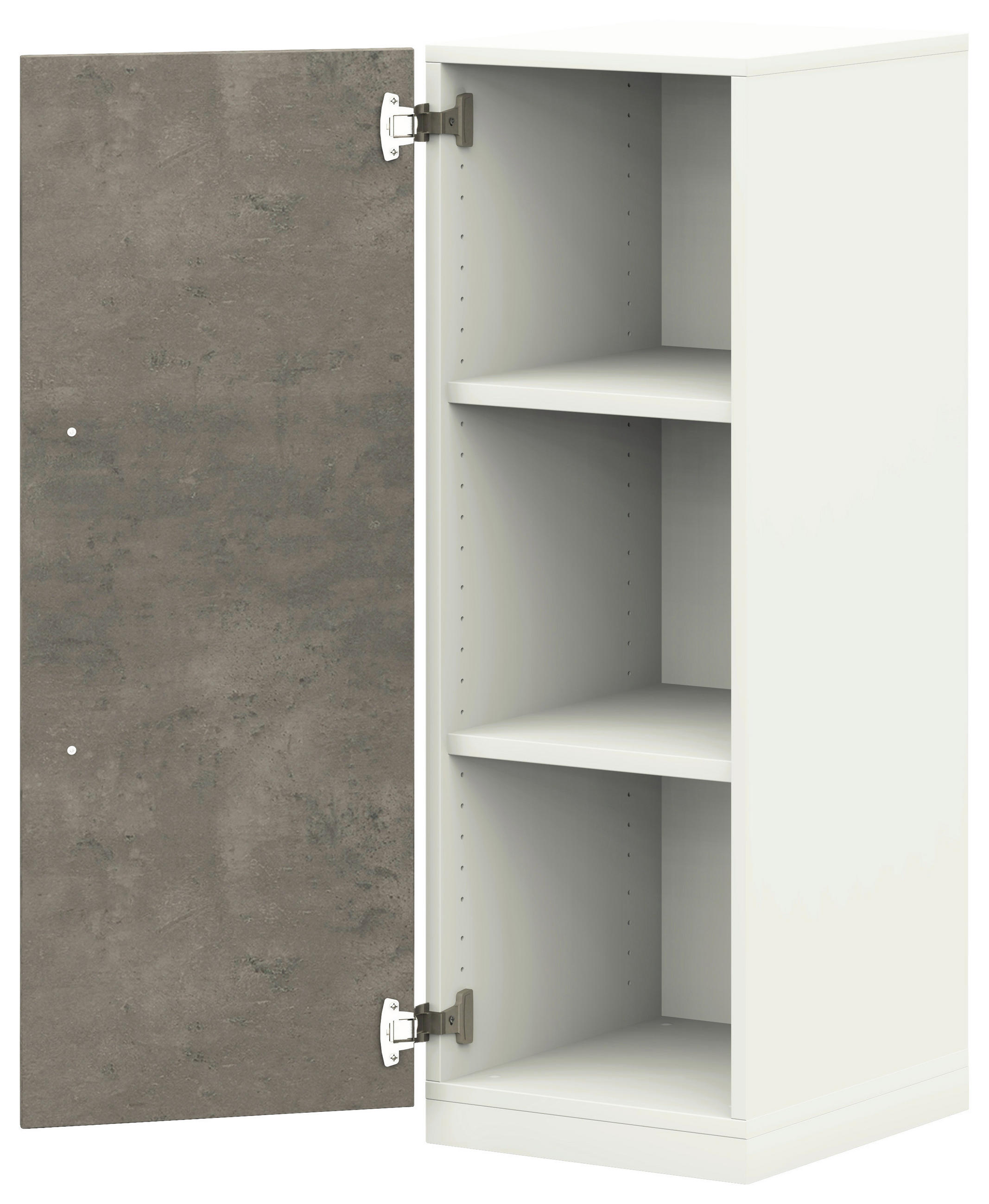 KOMMODE  in 40/112,5/41,9 cm  - Weiß, Design, Holzwerkstoff/Metall (40/112,5/41,9cm) - Moderano