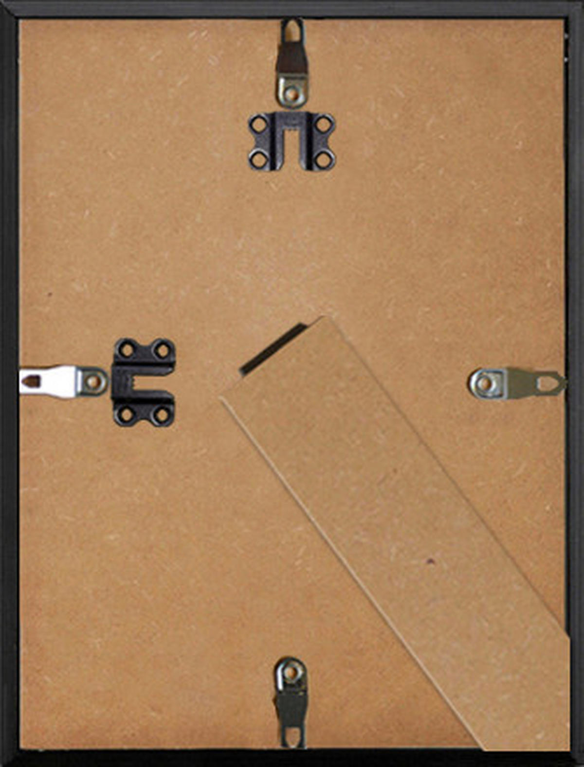 BILDERRAHMEN - Schwarz, Basics, Papier/Holzwerkstoff (18/24/1,8cm)