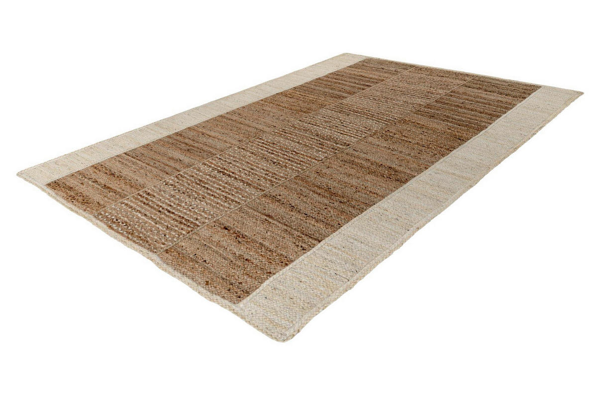 FLACHWEBETEPPICH 80/150 cm Elfenbein rechteckig  - Elfenbein, Basics, Textil (80/150cm) - Kayoom