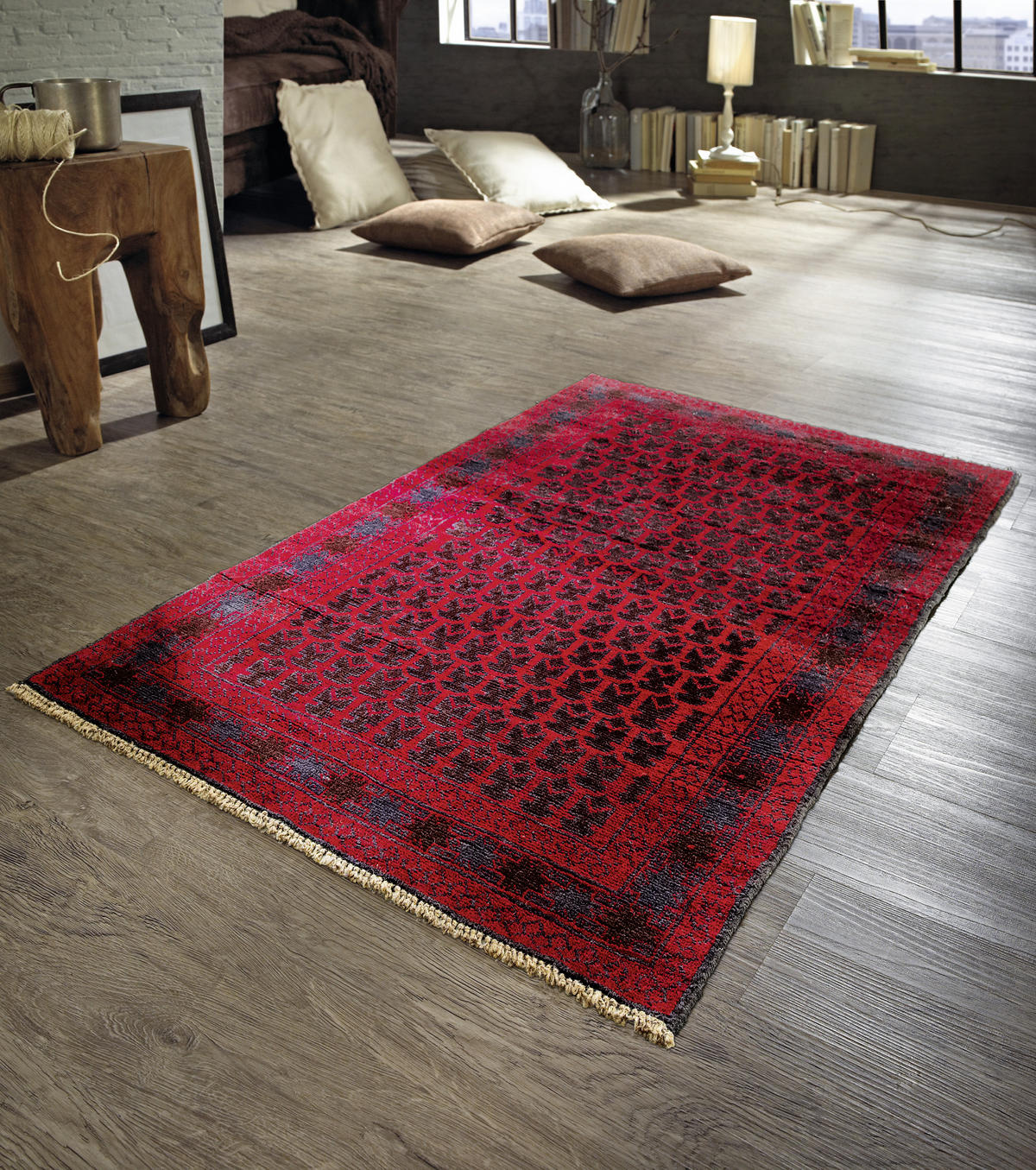 ORIENTTEPPICH 100/200 cm Rot  - Rot, LIFESTYLE (100/200cm) - Cazaris