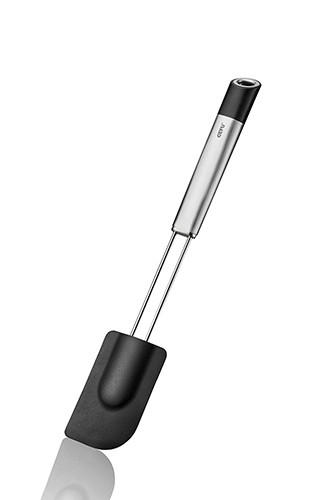 TEIGSCHABER - Edelstahlfarben/Schwarz, Basics, Kunststoff/Metall (28,6/4,9/2cm) - Gefu