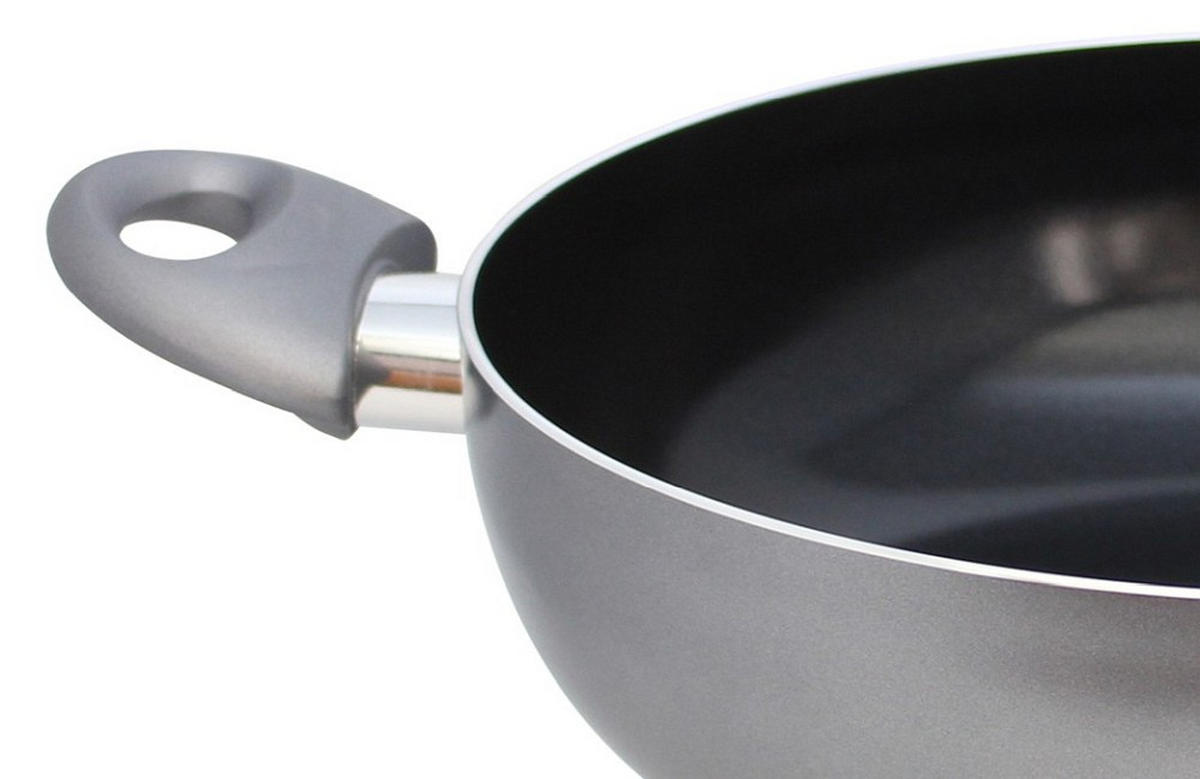 WOKPFANNE Ducato Keramikbeschichtung 28 cm  - Basics, Metall (28cm) - ELO