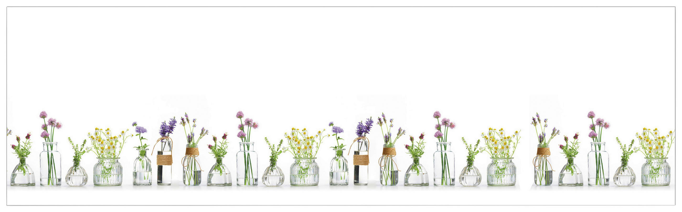 Fani Küchenrückwand Smart - Glas Grün, 180x53.7x0.6 cm