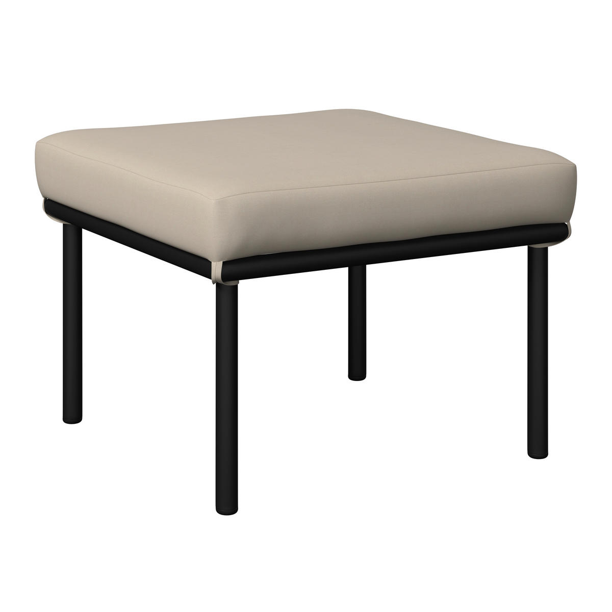 LOUNGEGARNITUR   180/73/69 cm Eisen  - Beige/Creme, MODERN, Glas/Kunststoff (180/73/69cm) - Ambia Garden