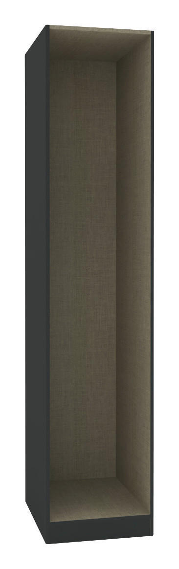 KORPUS ORMARA  antracit  46/210/57 cm    - antracit, Konvencionalno, drvni materijal (46/210/57cm) - Hom`in