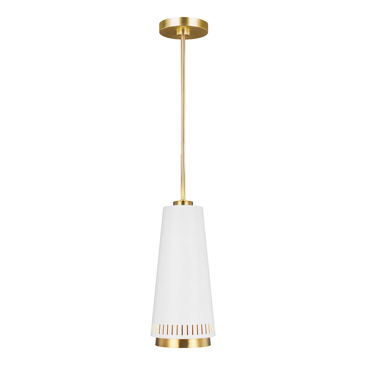 HÄNGELEUCHTE Carter 20.3/64.6  cm   - Weiß, KONVENTIONELL, Metall (20.3/64.6 cm) - Elstead Lighting