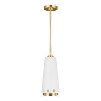 HÄNGELEUCHTE Carter 20.3/64.6  cm   - Weiß, KONVENTIONELL, Metall (20.3/64.6 cm) - Elstead Lighting