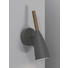 WANDLEUCHTE - Anthrazit, MODERN, Holz/Metall (10/26cm)