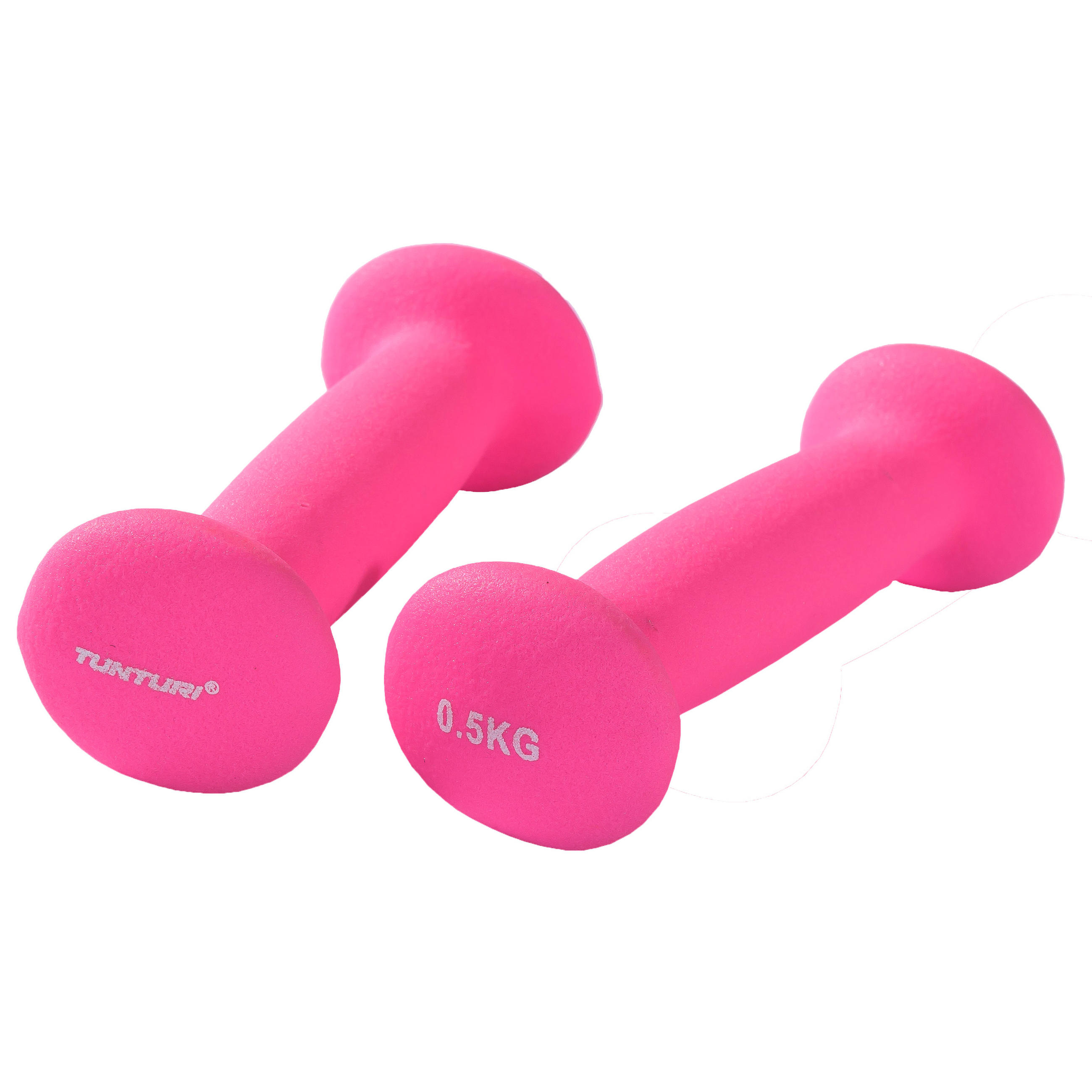 KOMPAKTHANTEL  - Rosa, KONVENTIONELL, Kunststoff/Metall (13,6/4,7/4,2cm)