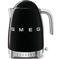 WASSERKOCHER 1,7 l  - Chromfarben/Schwarz, Design, Metall (22,30/28/17,10cm) - SMEG
