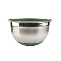 SCHÜSSEL   - Edelstahlfarben/Petrol, Basics, Kunststoff/Metall (24/14,5cm) - Homeware Profession.