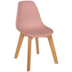 KINDERSTUHL  - Buchefarben/Rosa, Trend, Holz/Kunststoff (31/57/38cm) - My Baby Lou