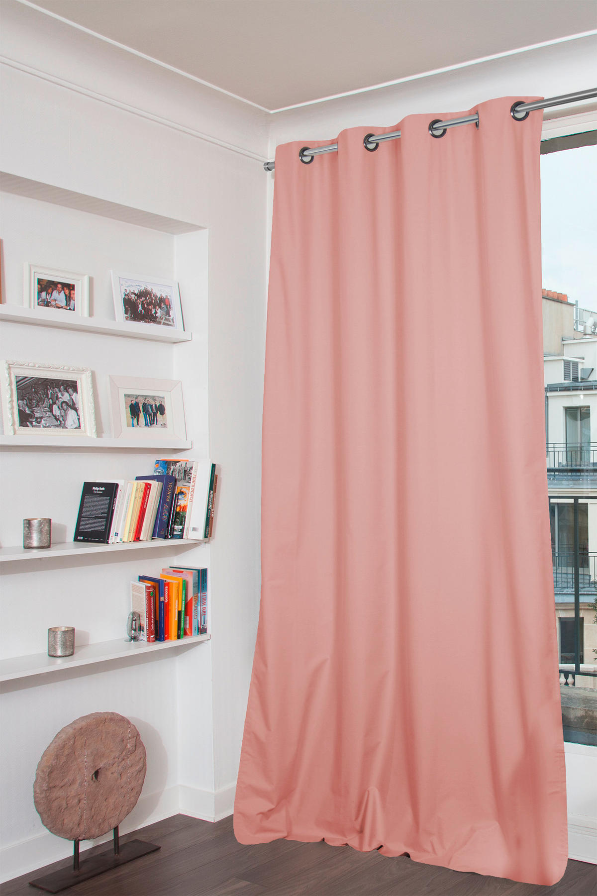 VERDUNKELUNGSVORHANG - Altrosa, Basics, Textil (135/250cm)