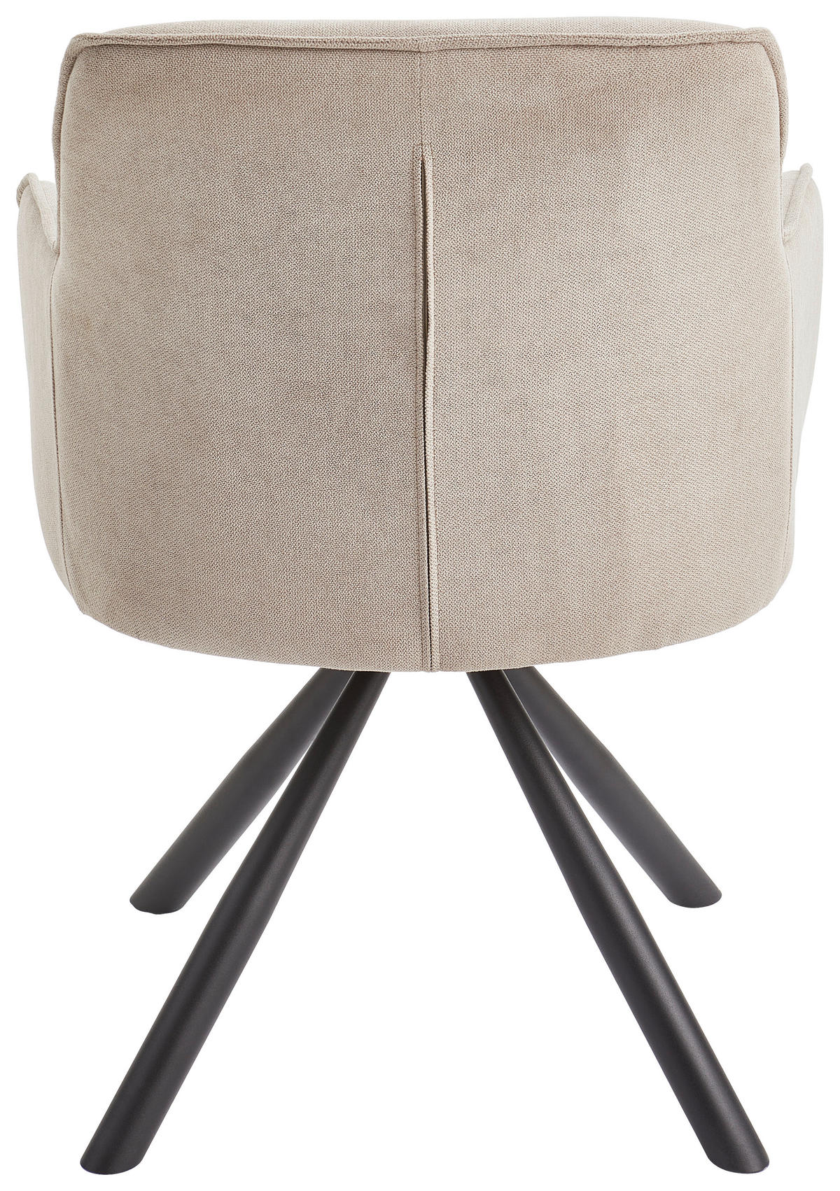 STOLICA SA RUKONASLONOM  crna, sivobraon       - crna/sivobraon, Moderno, metal/tekstil (61/86/62cm) - Livetastic