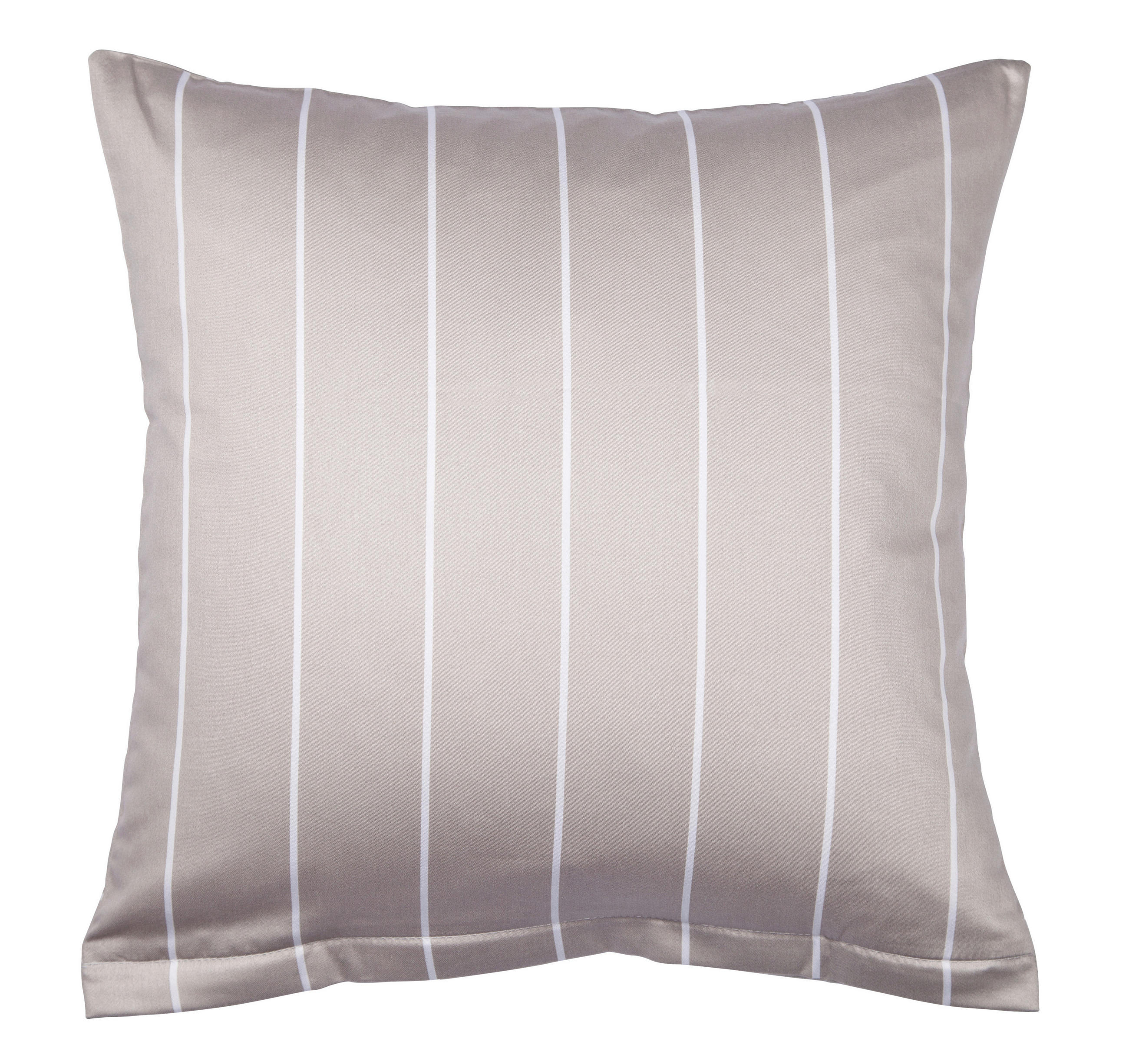 KISSENHÜLLE Giulietta 80/80 cm  - Weiß/Naturfarben, KONVENTIONELL, Textil (80/80cm) - Janine