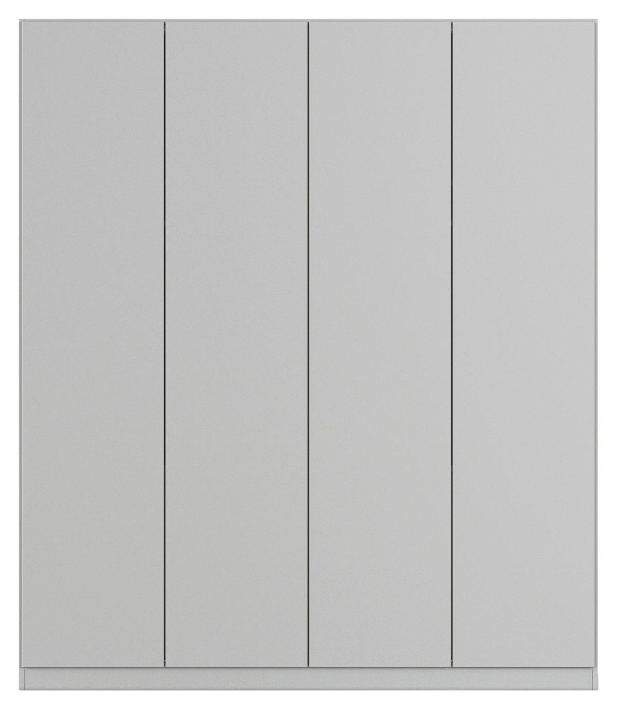 FALTTÜRENSCHRANK in Grau  - Grau, Holzwerkstoff (181/210/54cm) - Boxxx