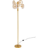 STEHLEUCHTE  43/163/43 cm   - Bronzefarben, MODERN, Glas/Metall (43/163/43cm) - Kare-Design