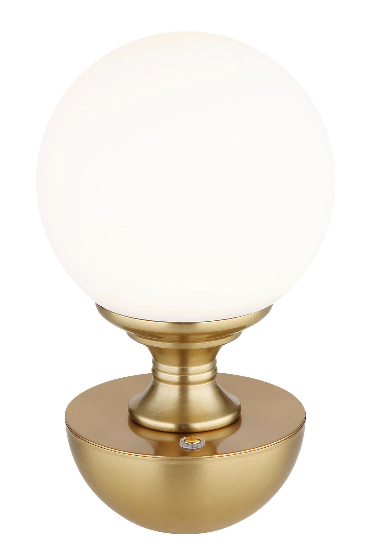 PORTABEL LAMPA 12/21 cm   - vit/mässingsfärgad, Klassisk, metall/plast (12/21cm) - Globo