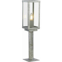 AUßENLEUCHTE 11/11/50 cm   - Klar/Silberfarben, Basics, Glas/Metall (11/11/50cm)